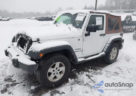 2011 Jeep Wrangler Sport z USA, uszkodzony, nr VIN 1J4AA2D15BL622511